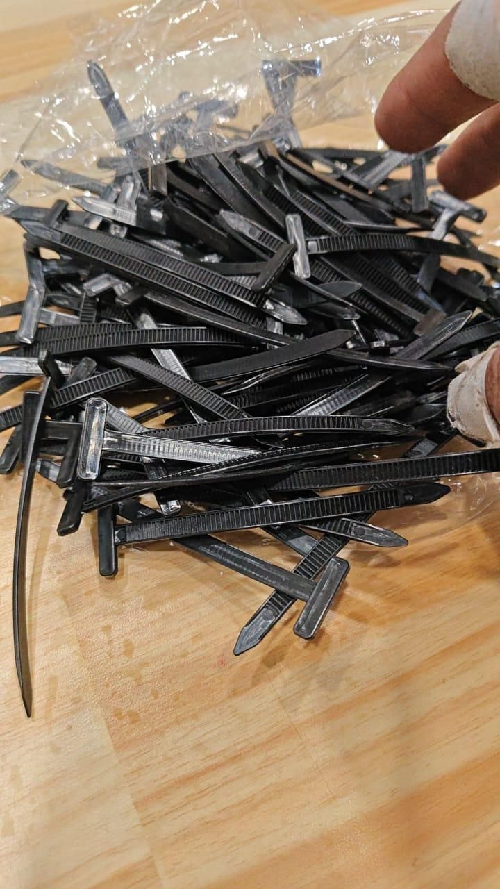 Zip String Wire Lock - Nylon Cable Tie (Pack of 50Pcs)