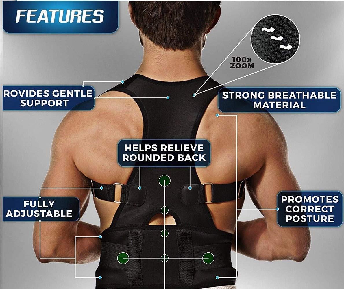 Posture Corrector Belt Unisex Package Contains.